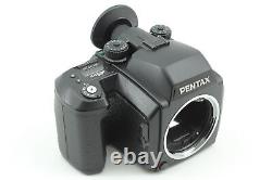 Near MINT? Pentax 645NII Camera SMC FA 75mm f/2.8 Lens 120 Film Back From JAPAN