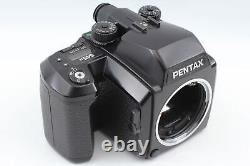 Near MINT? Pentax 645N Medium Format Camera Body with 120 Film Back From JAPAN