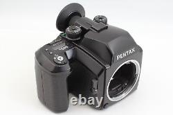 Near MINT Pentax 645N Medium Format Camera Body with 120 Film Back JAPAN