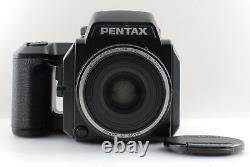Near MINT+++ Pentax 645N Medium Format with FA 75mm f/2.8 120 Film Back form JP