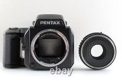 Near MINT+++ Pentax 645N Medium Format with FA 75mm f/2.8 120 Film Back form JP