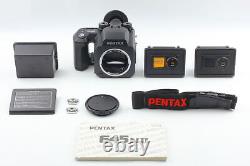 Near MINT Pentax 645 NII Medium Format Film Camera 120 & 220 Back from Japan