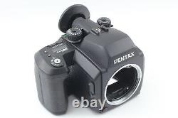 Near MINT Pentax 645 NII Medium Format Film Camera 120 & 220 Back from Japan