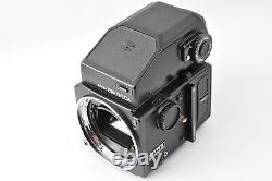 Near MINT Zenza Bronica ETRS Body withAE II Finder 120 Film Back From JAPAN