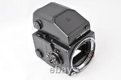 Near MINT Zenza Bronica ETRS Body withAE II Finder 120 Film Back From JAPAN