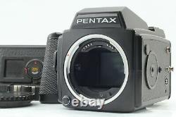 Near MINT with2 Film Back Pentax 645 Medium Format Film Camera Strap from Japan