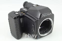 Near MINT with 2 × 120 FilmBack Pentax 645 Medium Format Camera Body From JAPAN