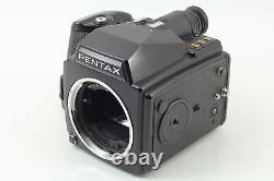 Near MINT with 2 × 120 FilmBack Pentax 645 Medium Format Camera Body From JAPAN