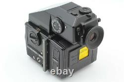 Near Mint +++? Bronica ETR-Si 6x4.5 Camera Body 120 film back AE-III Finder #411