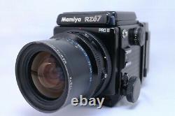 Near Mint MAMIYA RZ67 Pro II with + SEKOR 50mm, 250mm Lens 2Film Backs #1002