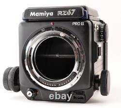 Near Mint Mamiya RZ67 Pro II 2 Medium Format SLR Camera with120 Film Back