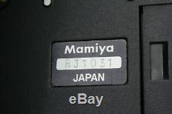Near Mint Mamiya RZ67 Pro II withSekor Z 127mm f/3.5 W 120 Film Back Japan #1138