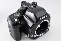 Near Mint Pentax 645N Medium Format Camera + 120 Film Back + Strap From Japan