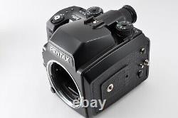 Near Mint Pentax 645N Medium Format Camera + 120 Film Back + Strap From Japan