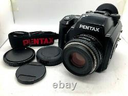 Nr MINT+++ PENTAX 645 N + SMC FA 75mm f2.8 AF Lens + 120 Film Back from JAPAN