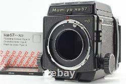 OPT MINT with NEW SCREEN Mamiya RB67 Pro S 120 Film back Medium Format Camera A2