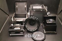 Optics MINT Bronica EC NIKKOR-P. C 75mm f2.8 Lens 6x6 Film Back From JAPAN