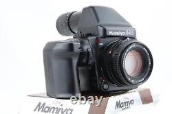 Optics MINT MAMIYA 645 Pro Prism Finder + SEKOR C 80mm f2.8 N 120 Back JAPAN
