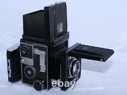 Optika II-A 6x9cm Medium Format Film Camera. (2) Lenses and (2) Backs Kit. BOXED