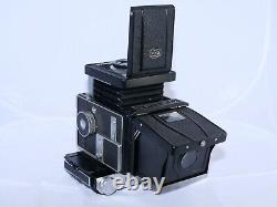 Optika II-A 6x9cm Medium Format Film Camera. (2) Lenses and (2) Backs Kit. BOXED