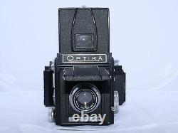 Optika II-A 6x9cm Medium Format Film Camera. (2) Lenses and (2) Backs Kit. BOXED