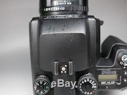 Pentax 645NII 645N II Camera with FA 75mm F/2.8 f2.8 120 Film Back from Japan