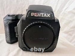 Pentax 645NII Medium Format SLR Film Camera Body Only with120 film back