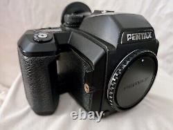 Pentax 645NII Medium Format SLR Film Camera Body Only with120 film back