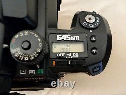 Pentax 645NII Medium Format SLR Film Camera Body Only with120 film back