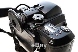 Pentax 645NII Medium Format film SLR w caps, strap and 120 back excellent