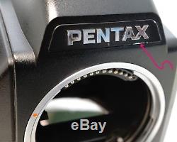 Pentax 645NII Medium Format film SLR w caps, strap and 120 back excellent