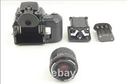 Pentax 645N Film Camera + 55mm f/2.8 Lens + 120 and 220 Film Backs