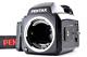 Pentax 645n Medium Format Film Camera 120 Film Back Withstrap From Japan Near Mint