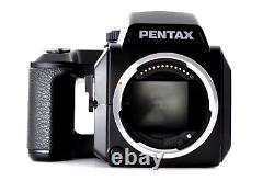Pentax 645N Medium Format Film Camera 120 Film Back withStrap from Japan Near Mint