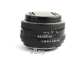 Pentax 645N Medium Format SLR Film Camera FA 75mm F2.8 120mm FILM BACK SET