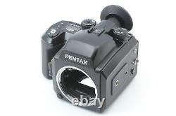Pentax 645N Medium Format SMC A 75mm F2.8 Lens 120 Film Back Opt MINT JAPAN