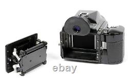 Pentax 645 6X4.5 SLR medium format film camera with 45mm lens and 120 back