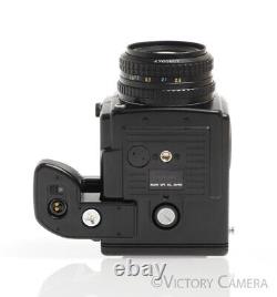 Pentax 645 6x4.5 Medium Format Camera with 75mm f2.8 Lens & 120 Back -Clean