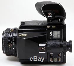 Pentax 645 Medium Format Film SLR c/w smc Pentax-A 645 75mm f/2.8 Lens & 2 Backs