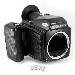 Pentax 645 Medium Format SLR Film Camera Body 1027552 + 120 Film Back Excellent