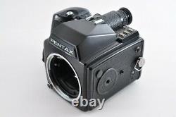 Pentax 645 Medium Format SMC A 645 45mm 2.8 120 Film Back Strap N Mint #1042