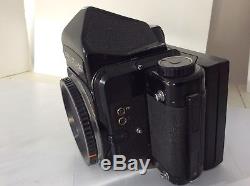 Pentax 67 6x7 SLR Film Camera Body with Polaroid Back & New Battery / Excellent+