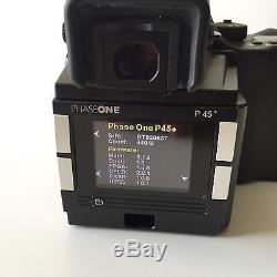 Phase One 645 AF Medium Format Camera with P45+ Digtal Back. Two lenses+extras