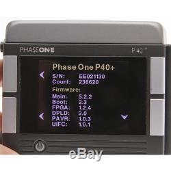 Phase One P40+ Digital Back for Hasseblad H System Medium Format Digital Back