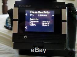 Phase One p65+ for Contax 645. Sixty megapixel medium format digital back