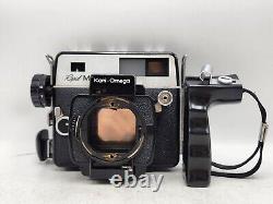 READ Vintage Rapid M Koni Omega Medium Format Camera Body & 120 Film Back Only
