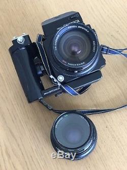 REDUCED Bronica ETRS, 75mm, 40mm, Finder, Speed Grip and 120 back. Medium format