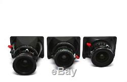 Rare Horseman SW612P Medium Format Camera Set with 47mm, 65mm, 90mm Lens, 3 Backs