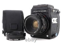Rare MINT+++ Kowa Super 66 6x6 85mm f2.8 Lens Medium Format +2 Filmback JAPAN