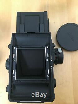 Rolleiflex 6008 Professional 80mm PQ & 150mm EL lenses, 2 backs, 3 batts & more